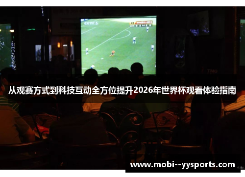 从观赛方式到科技互动全方位提升2026年世界杯观看体验指南