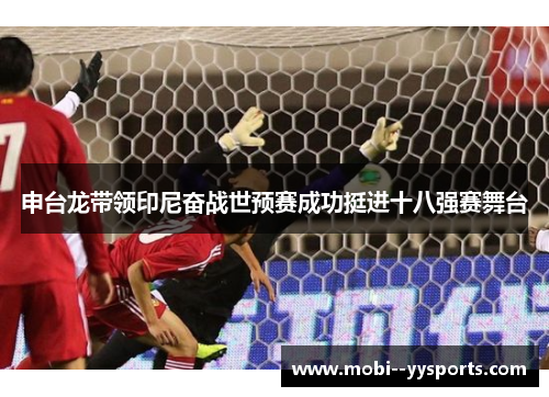 申台龙带领印尼奋战世预赛成功挺进十八强赛舞台
